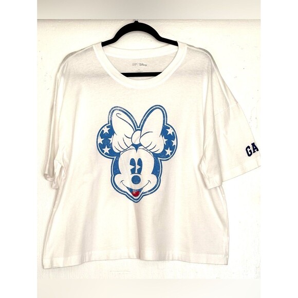 GAP Tops - Gap x Disney Minnie Mouse Graphic Shrunken Tee Size XL